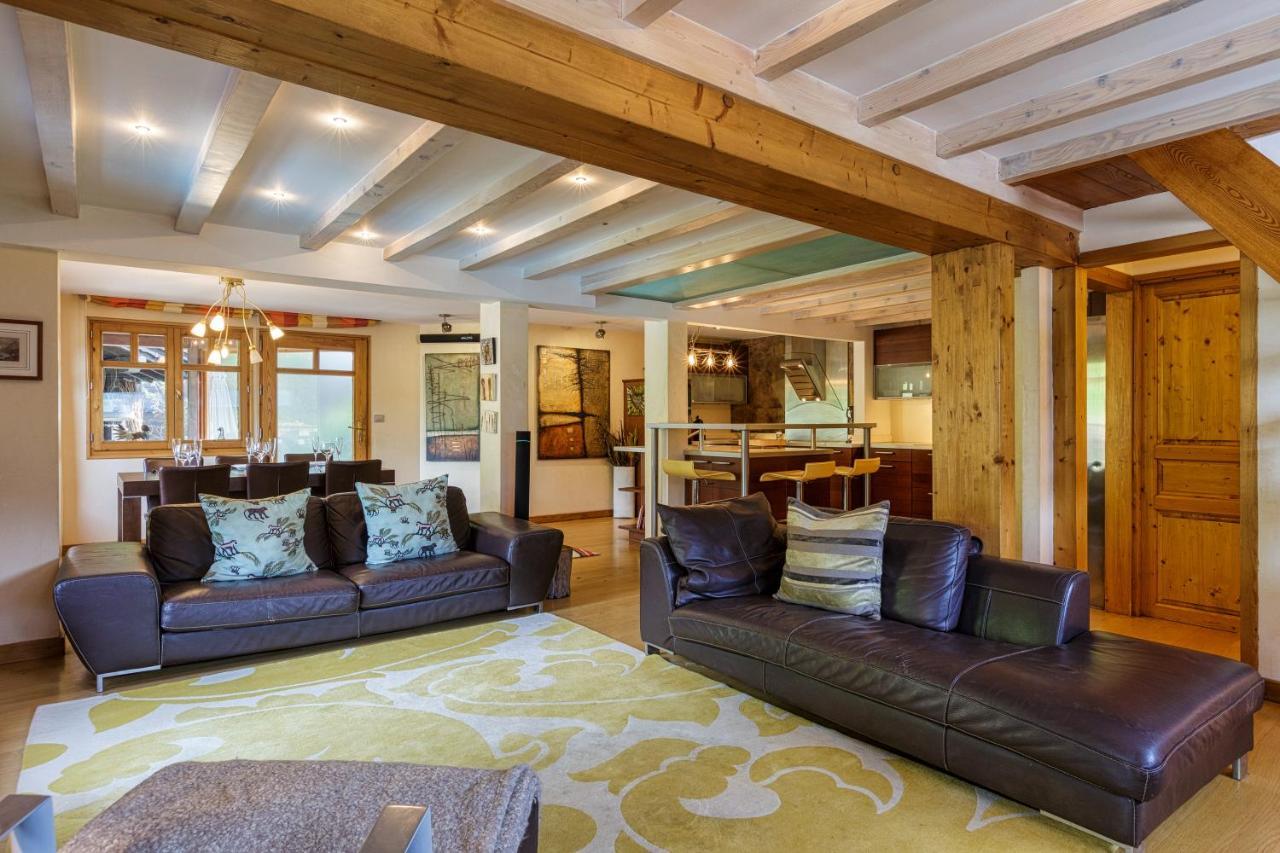 Chalet Galadhrim Chamonix Mont Blanc Valley ليز أوش المظهر الخارجي الصورة